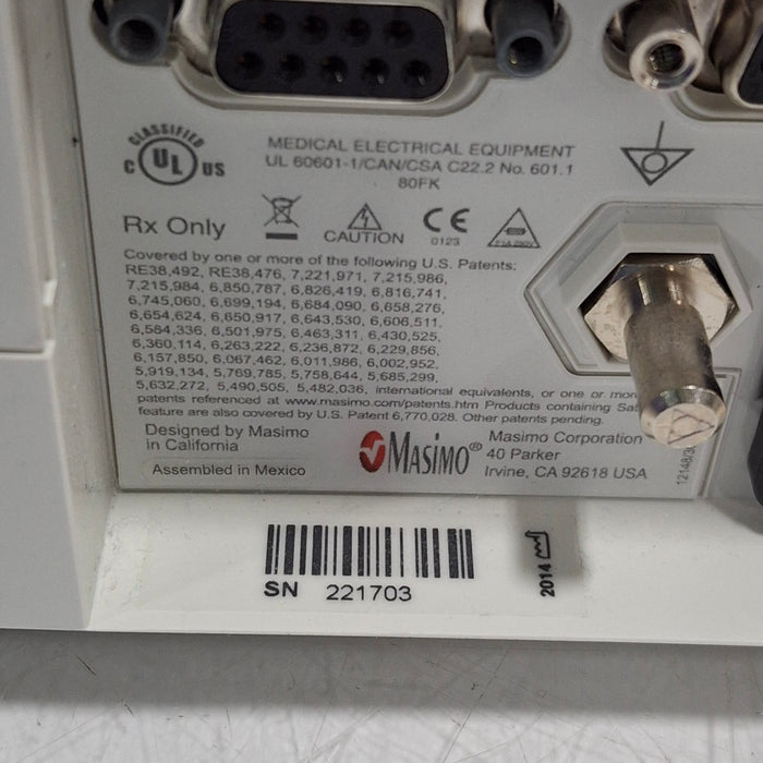 Masimo Masimo Radical 7 Pulse Oximeter w/ Base Patient Monitors reLink Medical