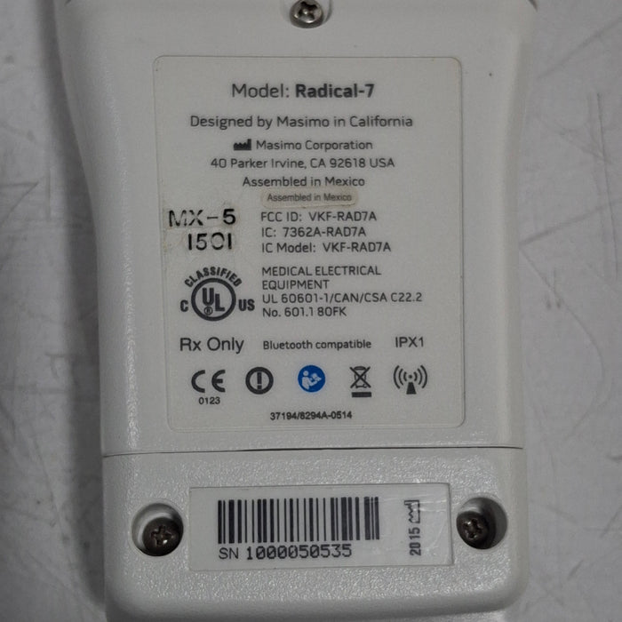 Masimo Masimo Radical 7 Pulse Oximeter w/ Base Patient Monitors reLink Medical