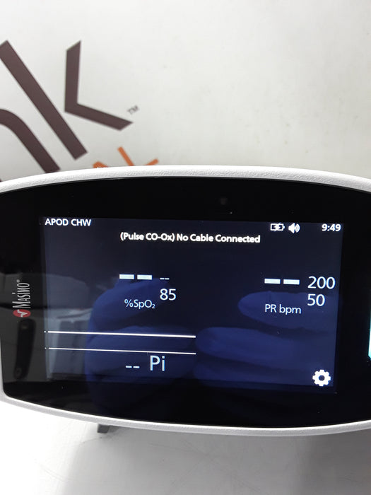 Masimo Masimo Radical 7 Pulse Oximeter w/ Base Patient Monitors reLink Medical