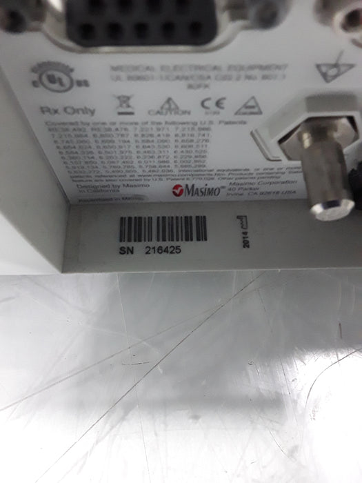 Masimo Masimo Radical 7 Pulse Oximeter w/ Base Patient Monitors reLink Medical