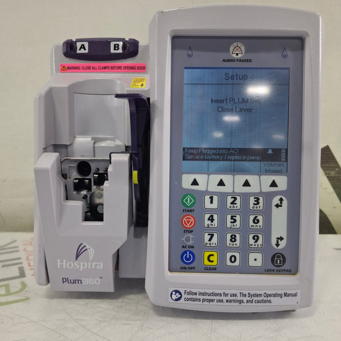 Hospira Hospira Plum 360 Infusion Pump Infusion Pump reLink Medical