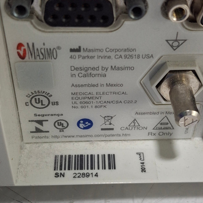 Masimo Radical 7 Pulse Oximeter w/ Base