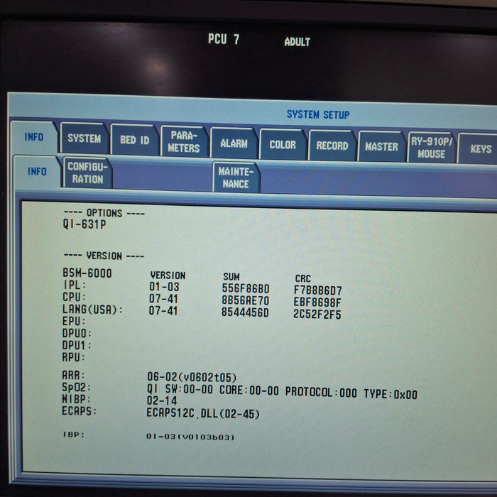 Nihon Kohden Nihon Kohden Life Scope BSM-6301A Patient Monitor Patient Monitors reLink Medical