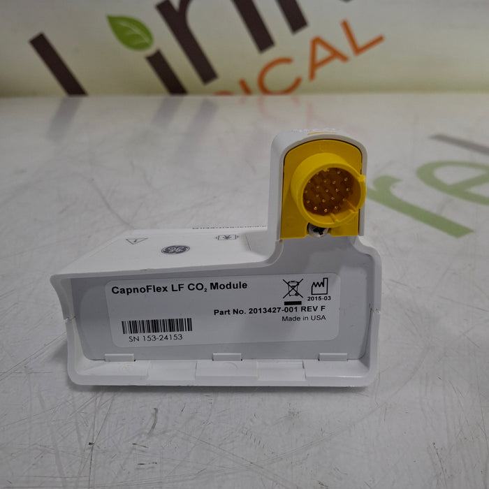 GE Healthcare GE Healthcare Capnoflex LF CO2 Module Patient Monitors reLink Medical
