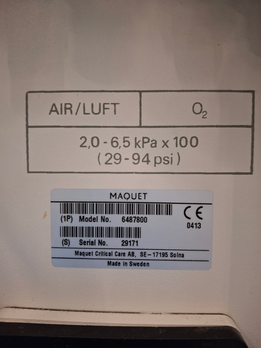 Maquet Maquet Servo-I Ventilator Respiratory reLink Medical