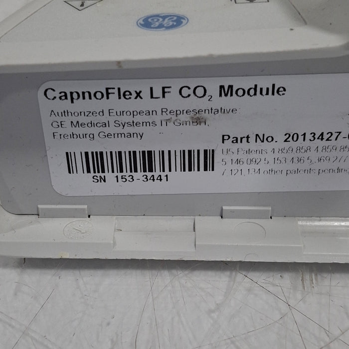 GE Healthcare GE Healthcare Capnoflex LF CO2 Module Patient Monitors reLink Medical