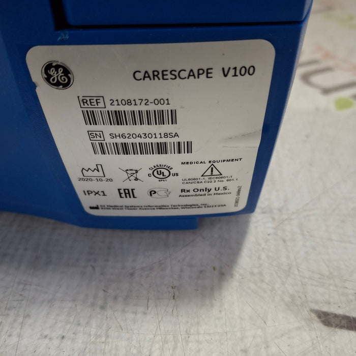 GE Healthcare GE Healthcare Dinamap V100 - NIBP Vital Signs Monitor Patient Monitors reLink Medical