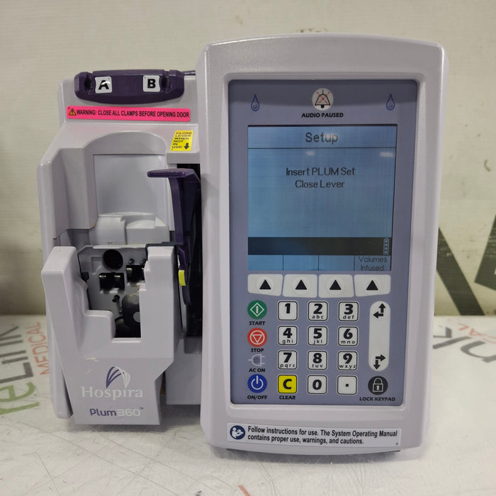 Hospira Hospira Plum 360 Infusion Pump Infusion Pump reLink Medical
