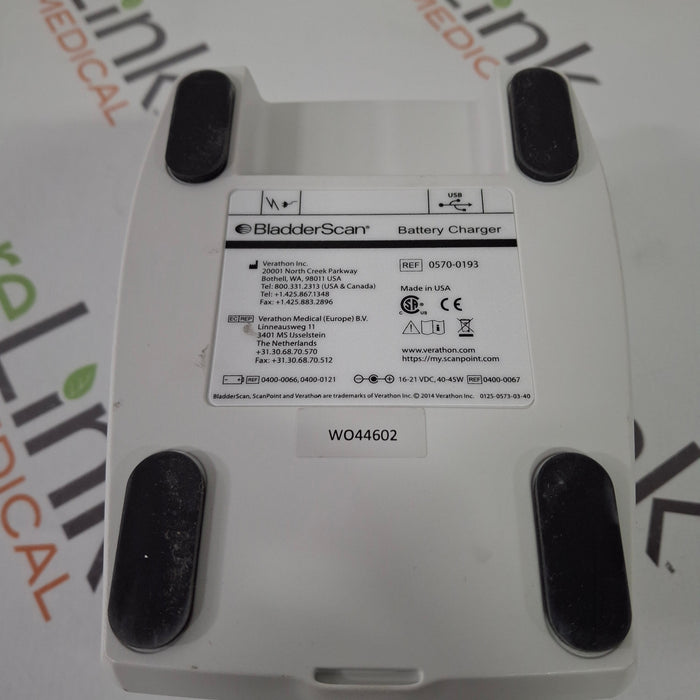 Verathon Medical, Inc BladderScan 0570-0193 Battery Charger