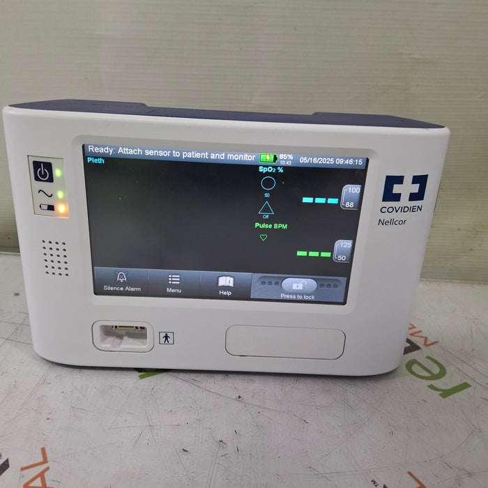 Covidien PM1000N Nellcor Bedside SPO2 Monitor