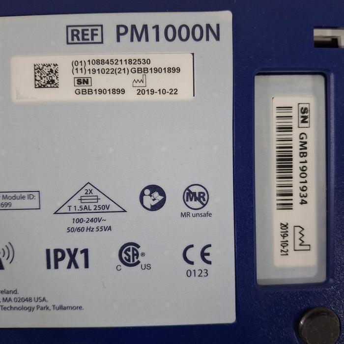 Covidien PM1000N Nellcor Bedside SPO2 Monitor