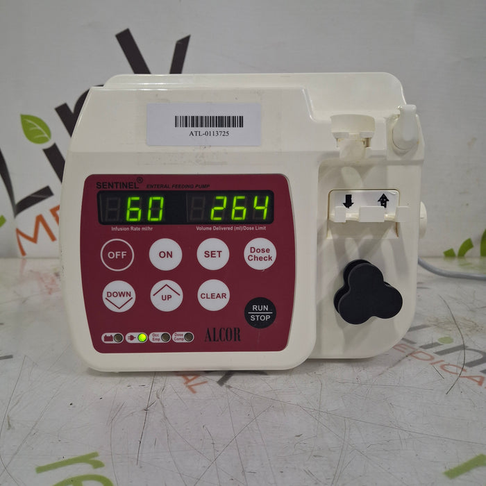 Alcor Sentinel Enteral Feeding Pump