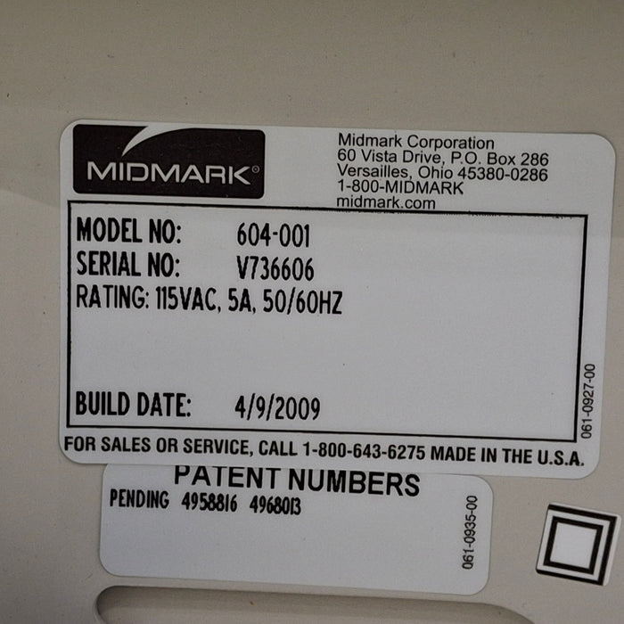 Midmark Midmark 604 Manual Examination Table Exam Chairs / Tables reLink Medical