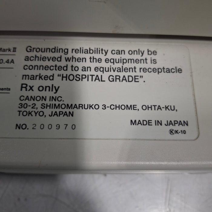 Canon USA Canon USA CR-1 Mark II Digital Retinal Camera Ophthalmology reLink Medical