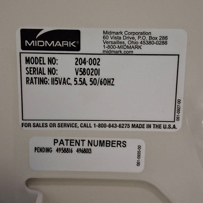 Midmark 204 Exam Table