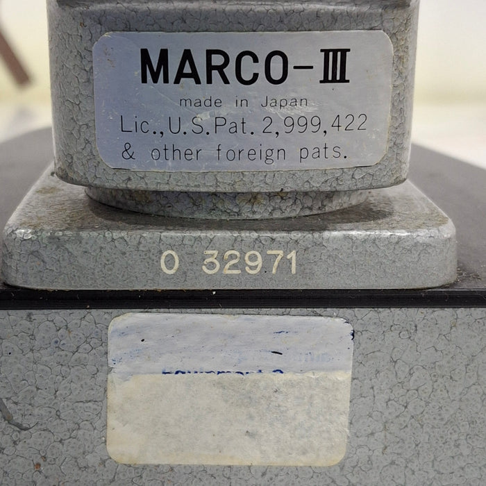 Marco Marco III Slit Lamp Ophthalmology reLink Medical