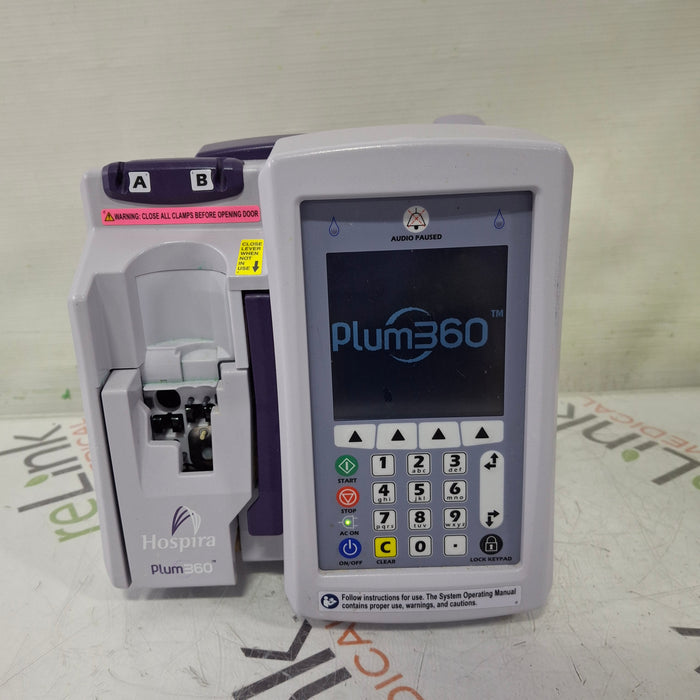 Hospira Hospira Plum 360 Infusion Pump Infusion Pump reLink Medical