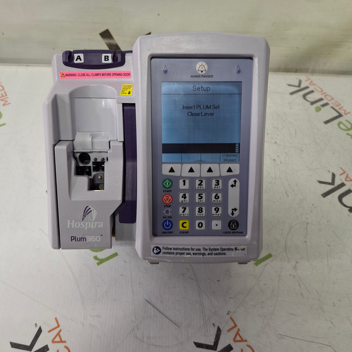 Hospira Hospira Plum 360 Infusion Pump Infusion Pump reLink Medical
