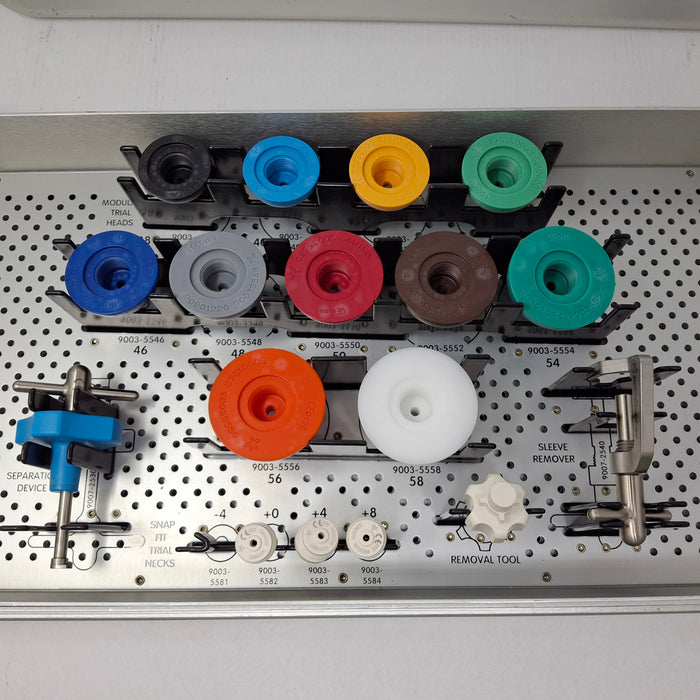 Smith & Nephew BHR Trial Modular Heads Tray