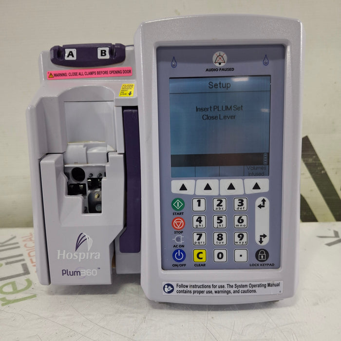 Hospira Hospira Plum 360 Infusion Pump Infusion Pump reLink Medical