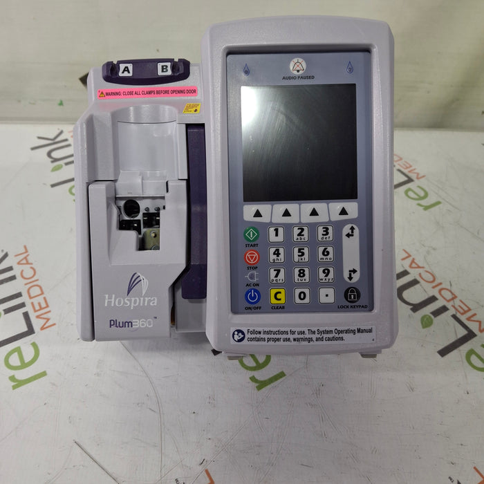 Hospira Hospira Plum 360 Infusion Pump Infusion Pump reLink Medical