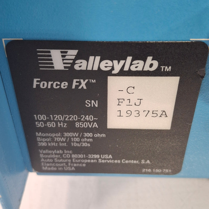 Covidien Valleylab Force FX-C Electrosurgical Generator