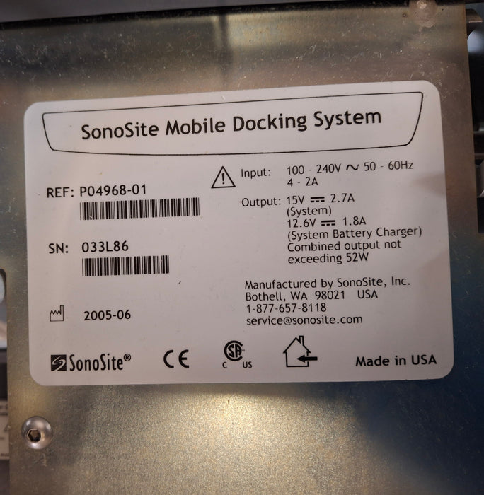 Sonosite Micromaxx Portable Ultrasound