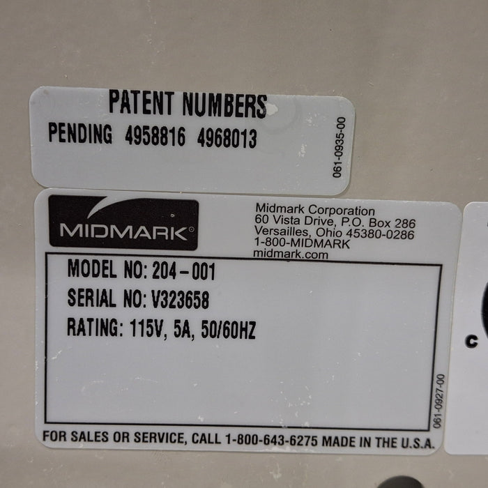 Midmark 204 Exam Table