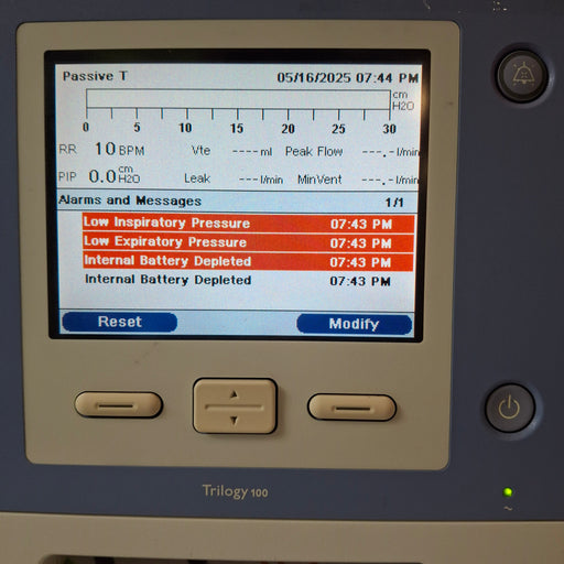 Philips Philips Trilogy 100 Portable Ventilator Respiratory reLink Medical