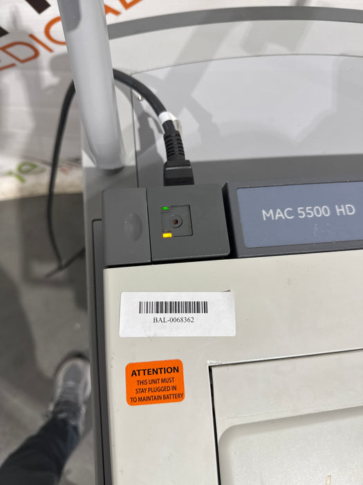 GE Healthcare GE Healthcare MAC 5500 HD ECG without CAM Module Cardiology reLink Medical