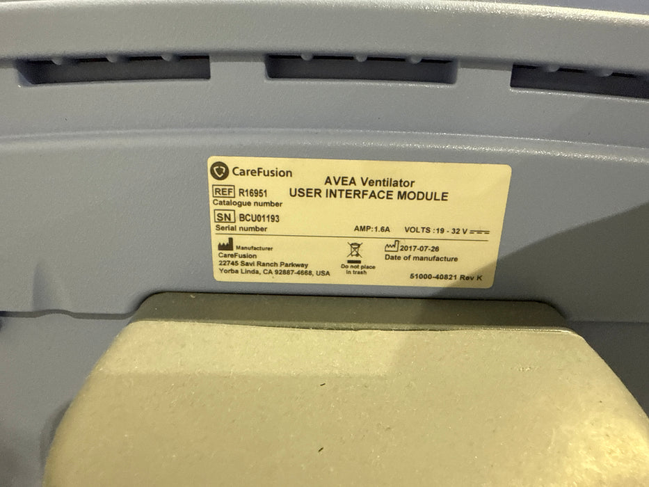CareFusion Avea Ventilator