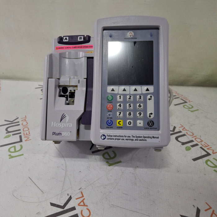 Hospira Hospira Plum 360 Infusion Pump Infusion Pump reLink Medical