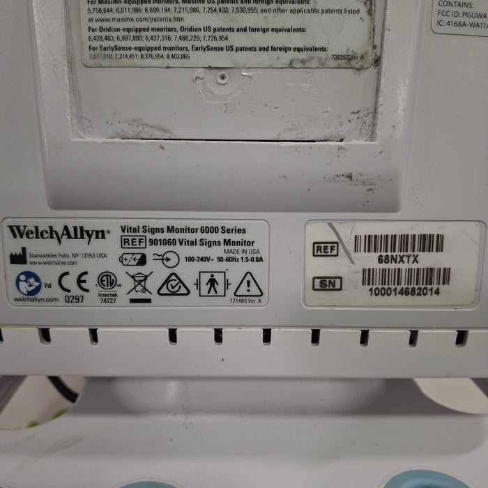 Welch Allyn Welch Allyn Connex 6000 Series Vital Signs Monitor Patient Monitors reLink Medical