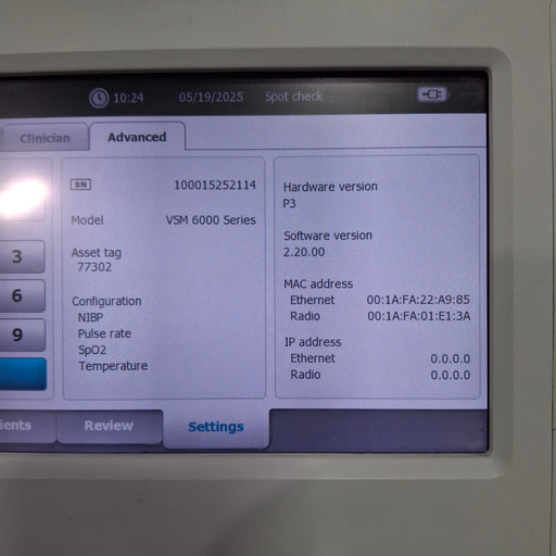 Welch Allyn Welch Allyn Connex 6800 - Nellcor SpO2, SureTemp Vital Signs Monitor Patient Monitors reLink Medical