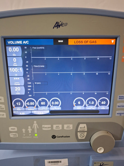 CareFusion CareFusion Avea Ventilator Respiratory reLink Medical
