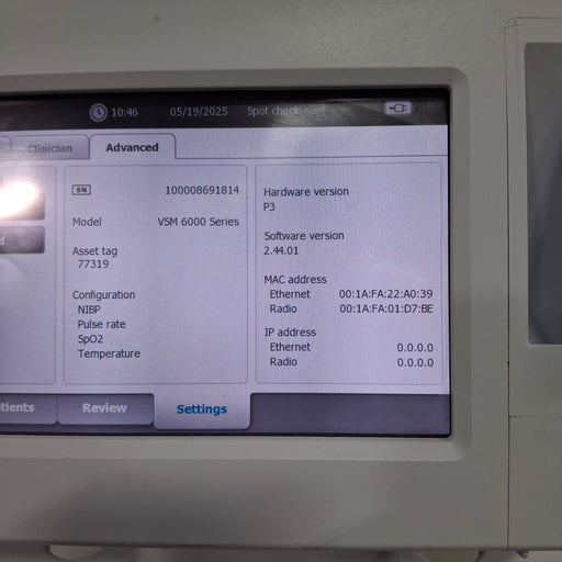 Welch Allyn Welch Allyn Connex 6800 - Nellcor SpO2, SureTemp Vital Signs Monitor Patient Monitors reLink Medical