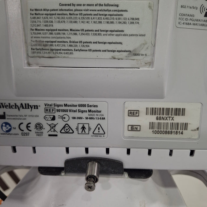 Welch Allyn Welch Allyn Connex 6800 - Nellcor SpO2, SureTemp Vital Signs Monitor Patient Monitors reLink Medical