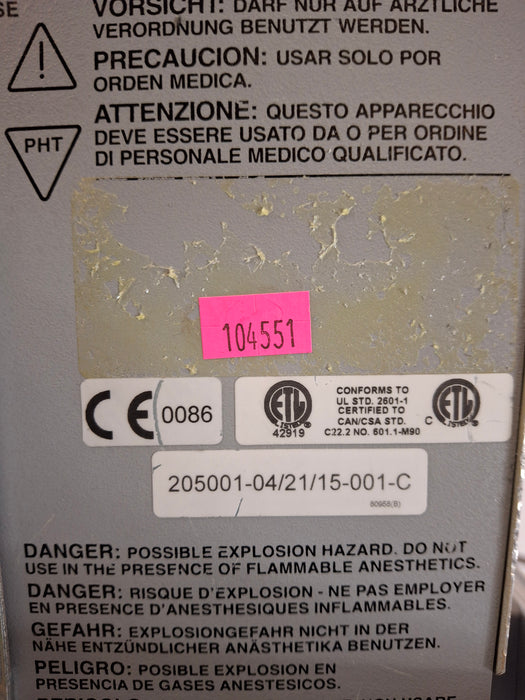 CareFusion CareFusion Avea Ventilator Respiratory reLink Medical