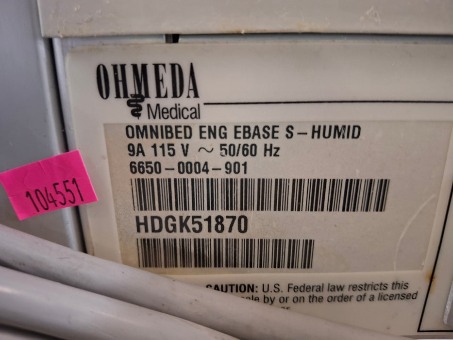 Datex-Ohmeda Giraffe Omnibed Infant Incubator/Warmer