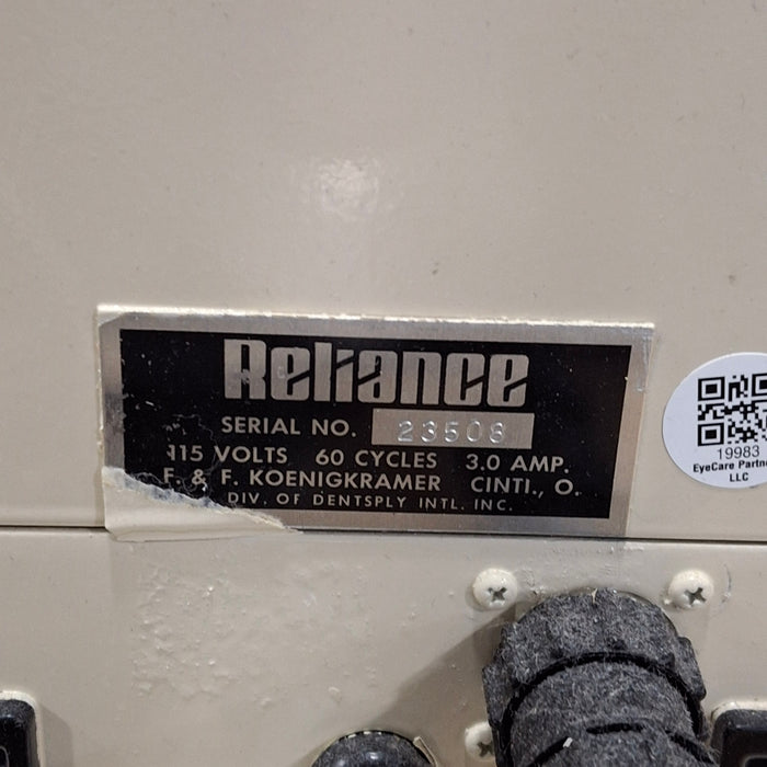 Reliance Medical Products, Inc. Reliance Medical Products, Inc. 7700 Ophthalmology Stand Ophthalmology reLink Medical