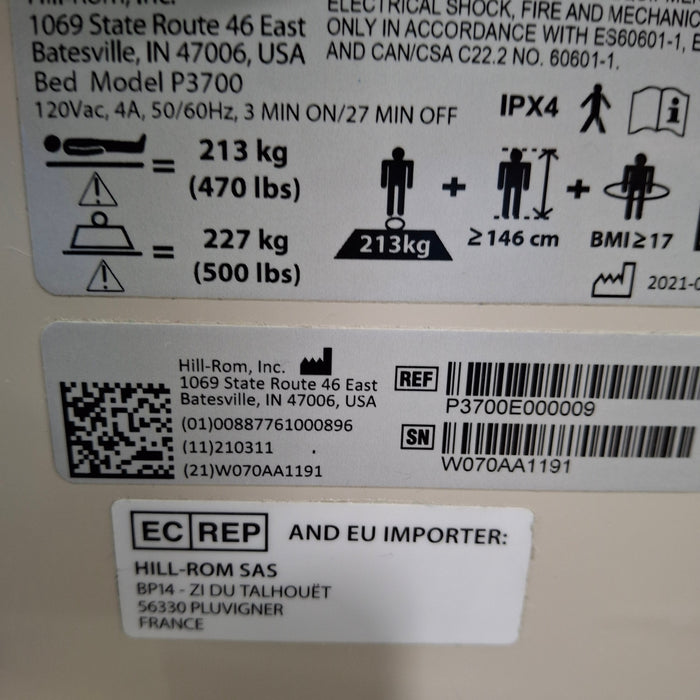 Hill-Rom Affinity 4 Patient Birthing Bed