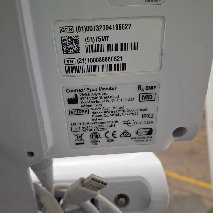 Welch Allyn Welch Allyn Connex Spot Wireless 75MT - Masimo SpO2, SureTemp Monitor Patient Monitors reLink Medical
