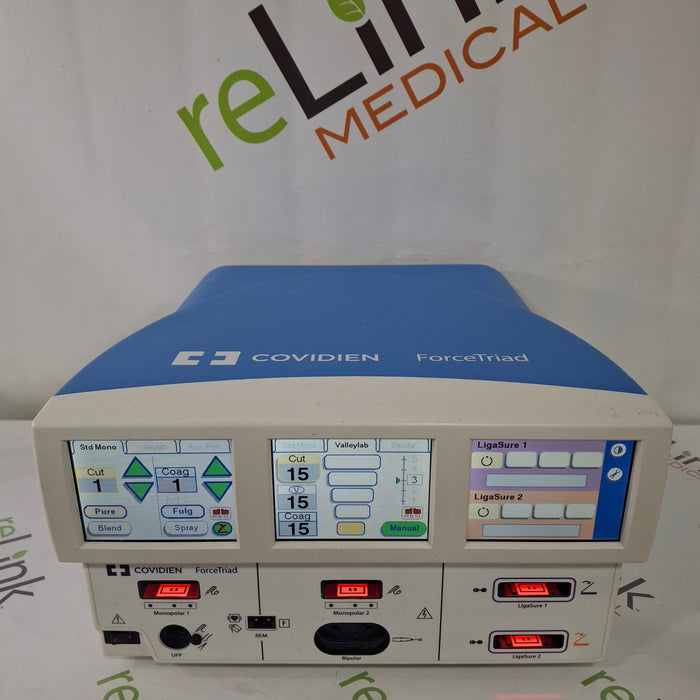 Covidien Covidien Force Triad 3.8-4.0 Electrosurgical Unit Electrosurgical Units reLink Medical