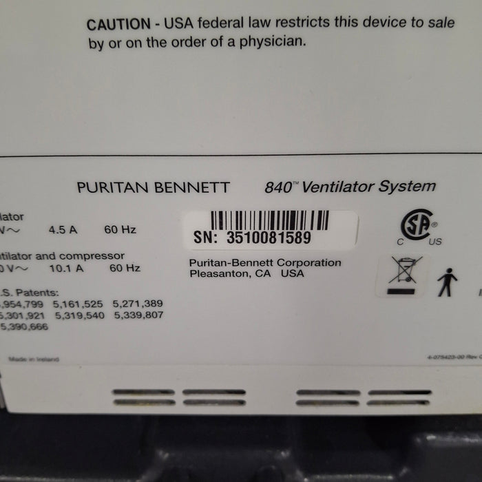 Puritan Bennett 840 Ventilator