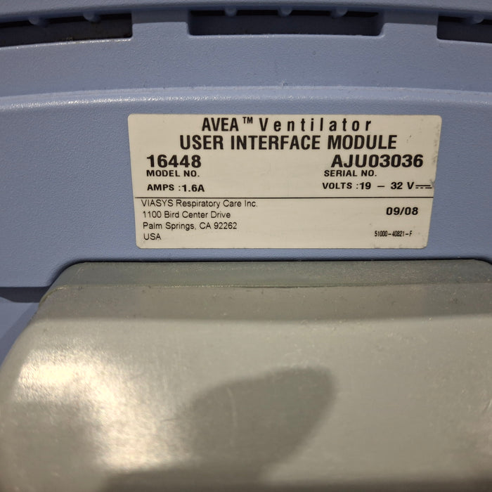 CareFusion CareFusion Avea Ventilator Respiratory reLink Medical