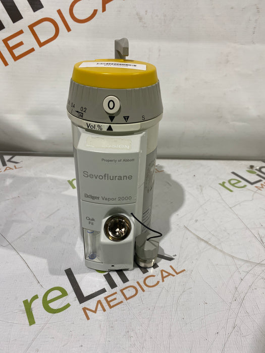Draeger Medical Vapor 2000 Sevoflurane Vaporizer