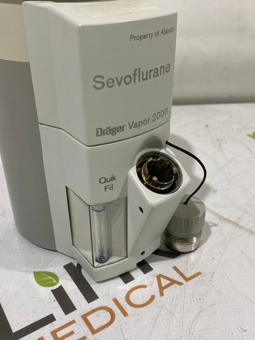 Draeger Medical Vapor 2000 Sevoflurane Vaporizer