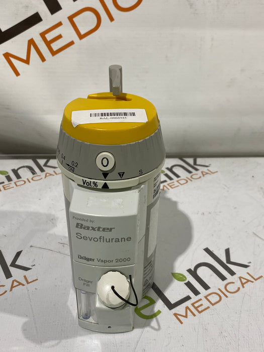Draeger Medical Vapor 2000 Sevoflurane Vaporizer