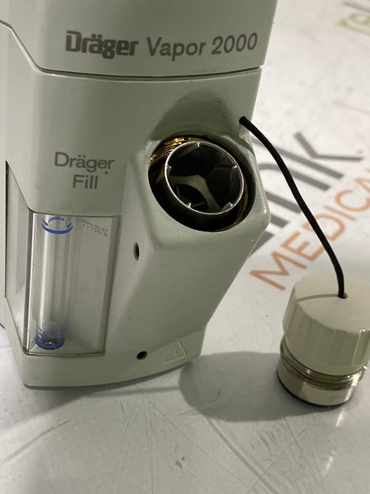 Draeger Medical Vapor 2000 Sevoflurane Vaporizer