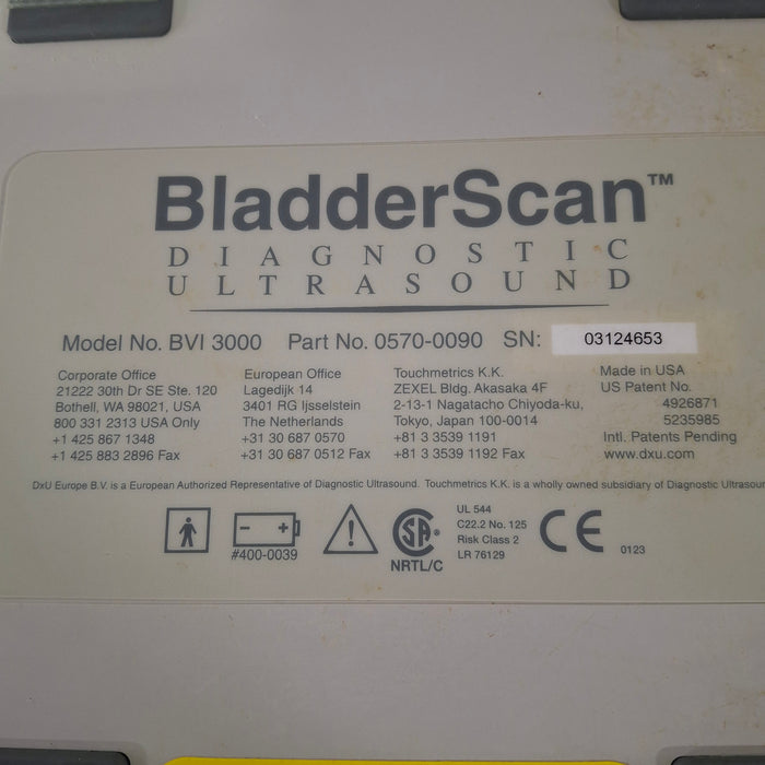 Verathon Medical, Inc Verathon Medical, Inc BladderScan BVI 3000 Bladder Scanner Surgical Equipment reLink Medical